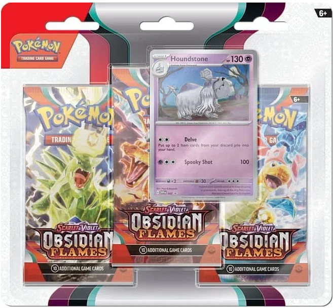 Obsidian Flames 3 Pack Blister SV3 (ENG)