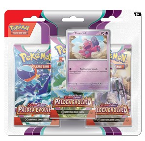 Pokémon Paldea Evolved Blister SV2 Tinkatink (ENG)