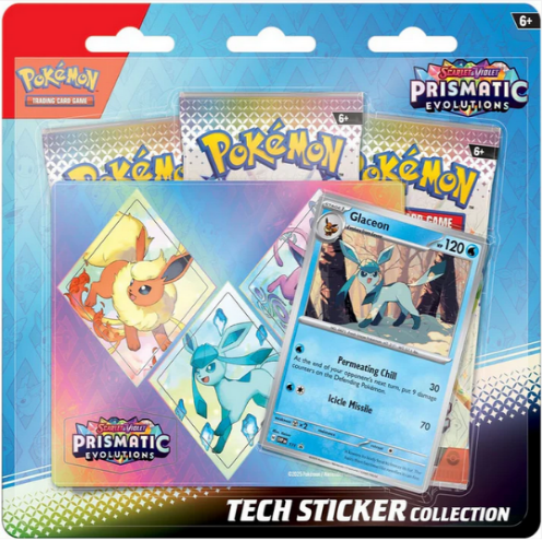 Prismatic Evolutions Tech Sticker Collection (ENG)
