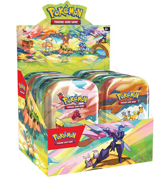 Vibrant Paldea Mini Tin Display 10x (ENG)